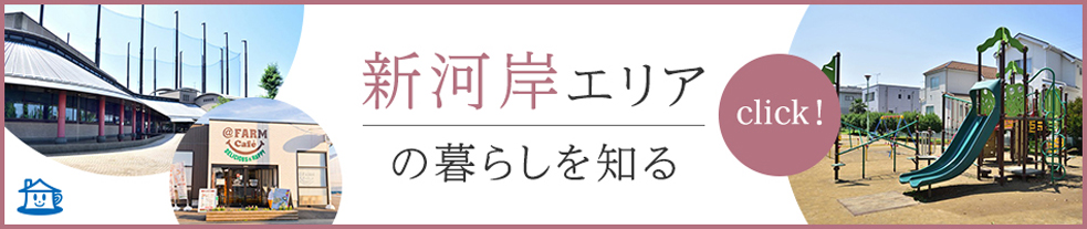 新河岸駅の生活環境